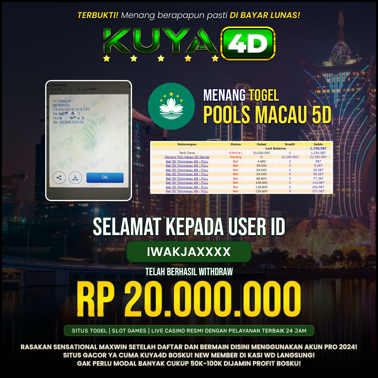 BUKTI JP TOTO MACAU 5D ID IWAKJAXXX